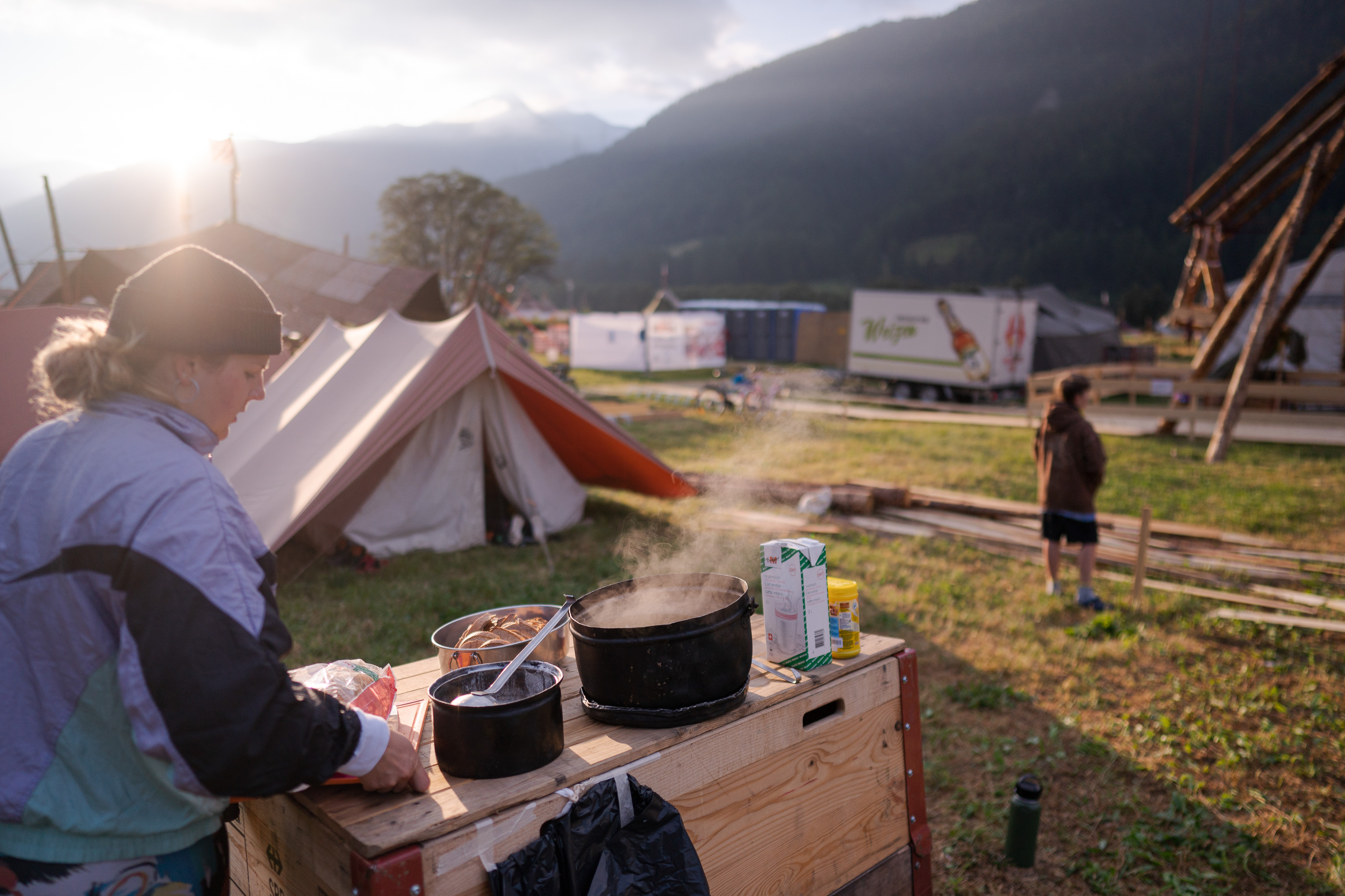 Kochen bei der Pfadi Worb