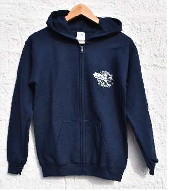 Pullover-Jacke Kinder vorne